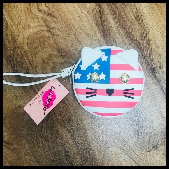BETSEY JOHNSON AMERICA CAT WRISTLET - Picture 3 of 5